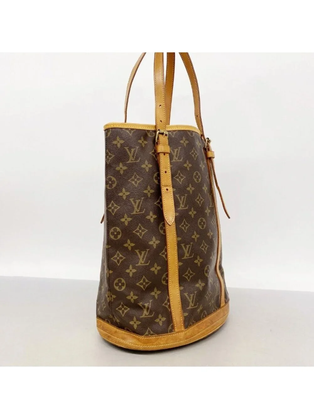 Louis Vuitton Tote Monogram Bucket GM Brown